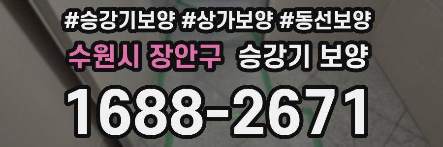 수원시 장안구 승강기 보양