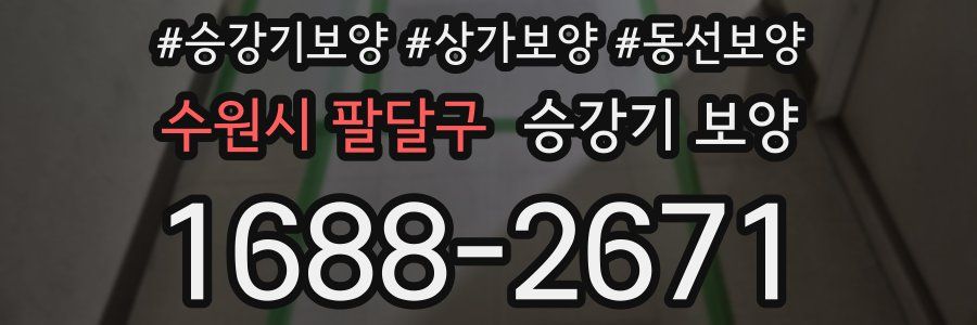 수원시 팔달구 승강기 보양