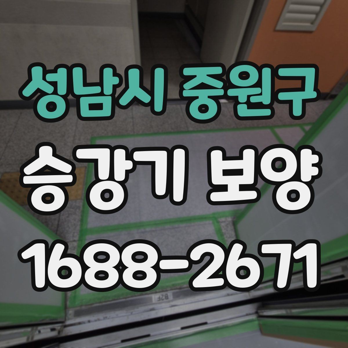 성남시 중원구 승강기 보양 대상이 되는 구역은 어디인가