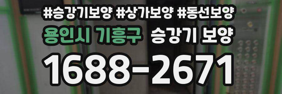 용인시 기흥구 승강기 보양