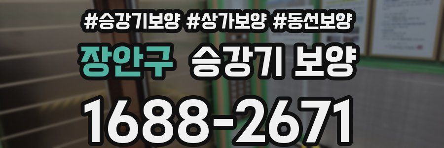 장안구 승강기 보양