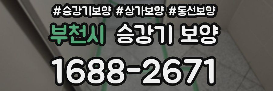 부천시 승강기 보양