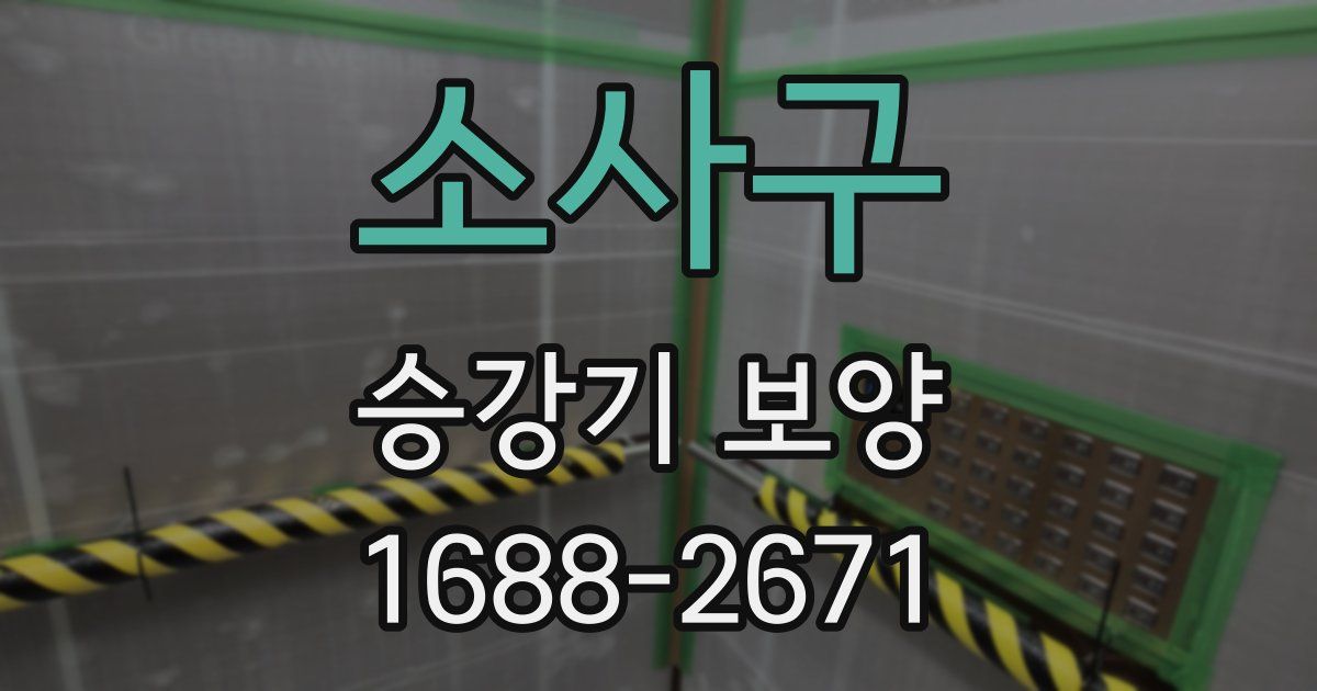 소사구 승강기 보양