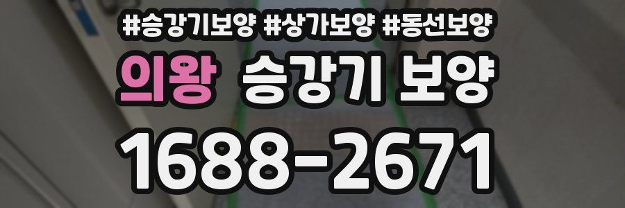 의왕 승강기 보양
