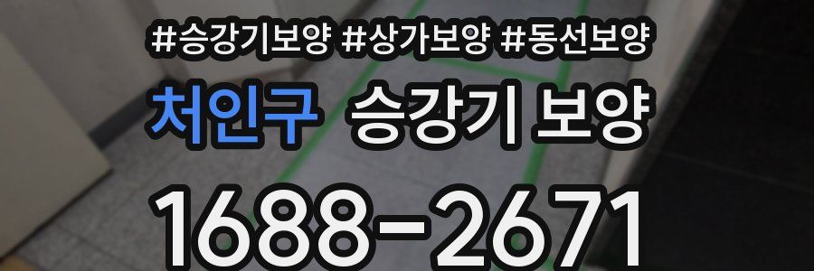 처인구 승강기 보양