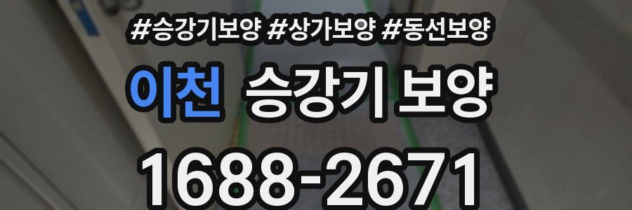 이천 승강기 보양
