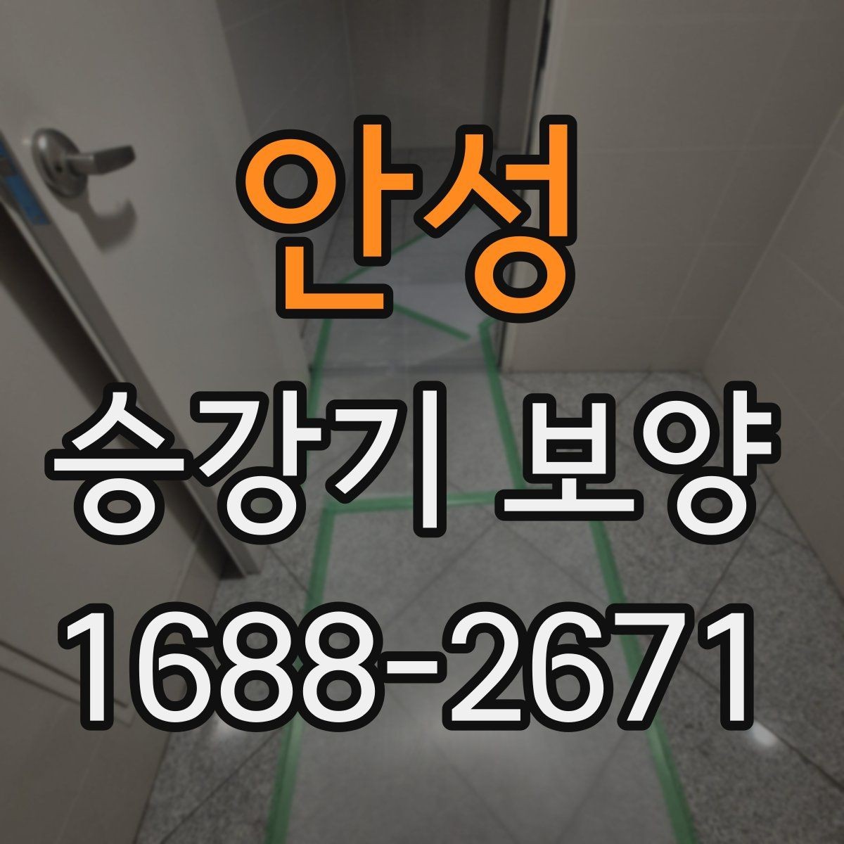 안성 승강기 보양 작업 흐름을 한눈에 정리