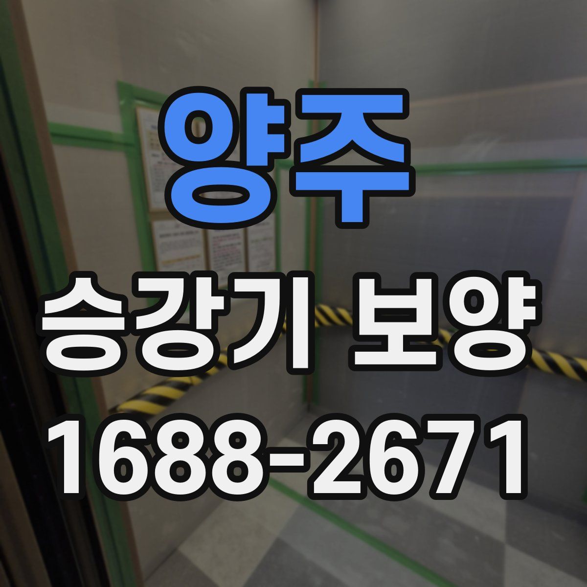 양주 승강기 보양