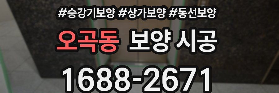 오곡동 보양 시공