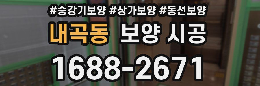 내곡동 보양 시공