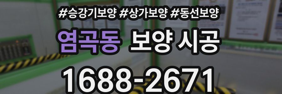 염곡동 보양 시공