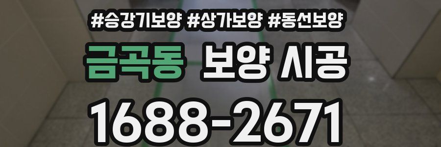 금곡동 보양 시공