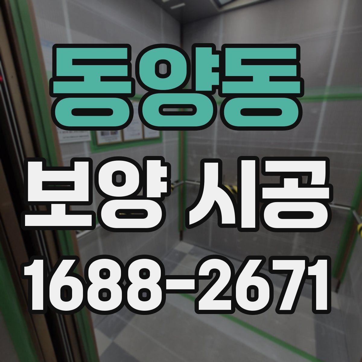 동양동 보양 시공
