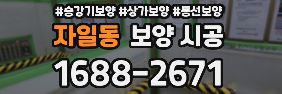 자일동 보양 시공