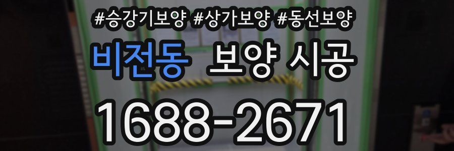비전동 보양 시공