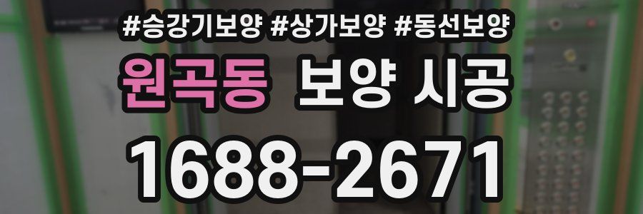 원곡동 보양 시공