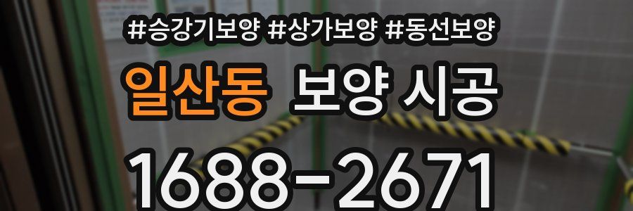 일산동 보양 시공