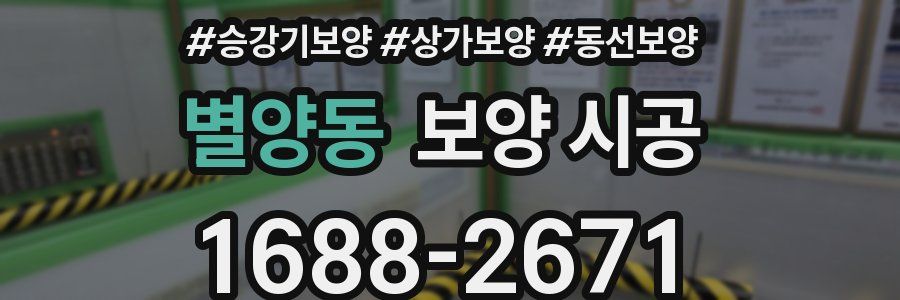 별양동 보양 시공