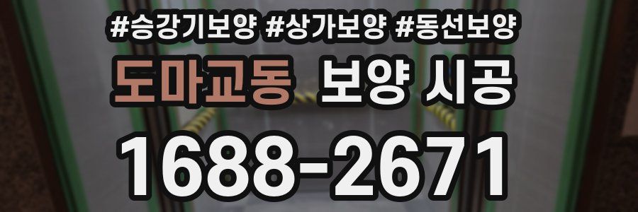 도마교동 보양 시공