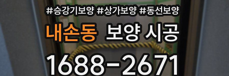 내손동 보양 시공