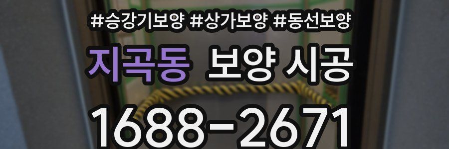 지곡동 보양 시공