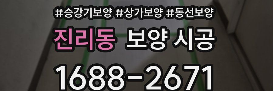 진리동 보양 시공
