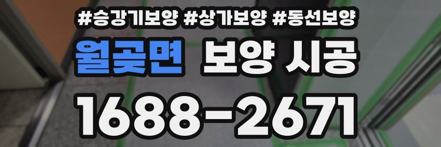 월곶면 보양 시공