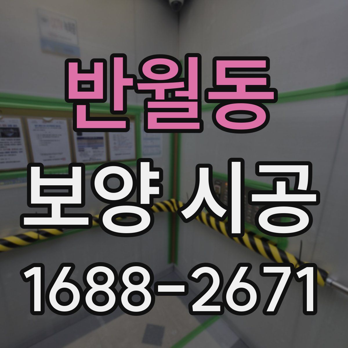 반월동 보양 시공