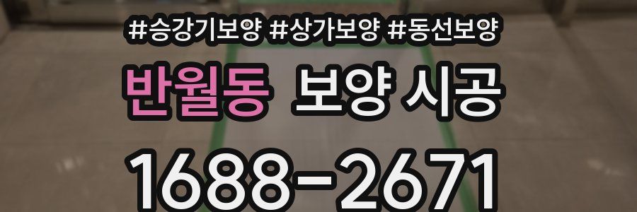 반월동 보양 시공