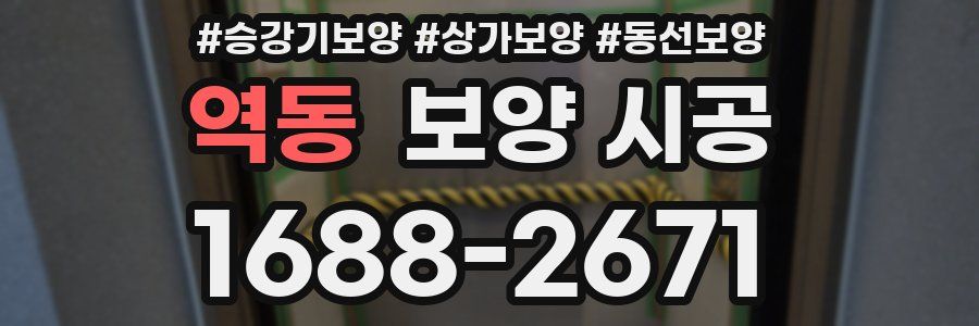 역동 보양 시공