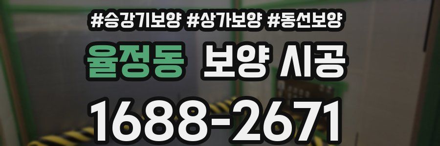율정동 보양 시공