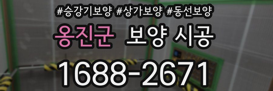 옹진군 보양 시공