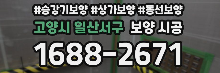 고양시 일산서구 보양 시공