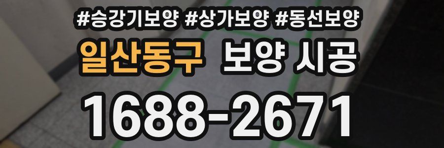 일산동구 보양 시공