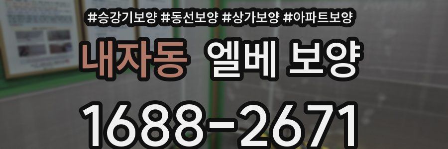 내자동 엘베 보양