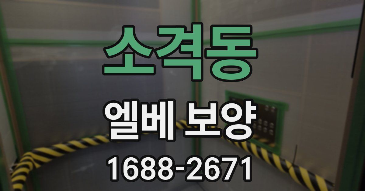 소격동 엘베 보양