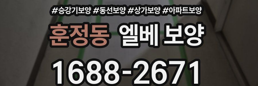 훈정동 엘베 보양