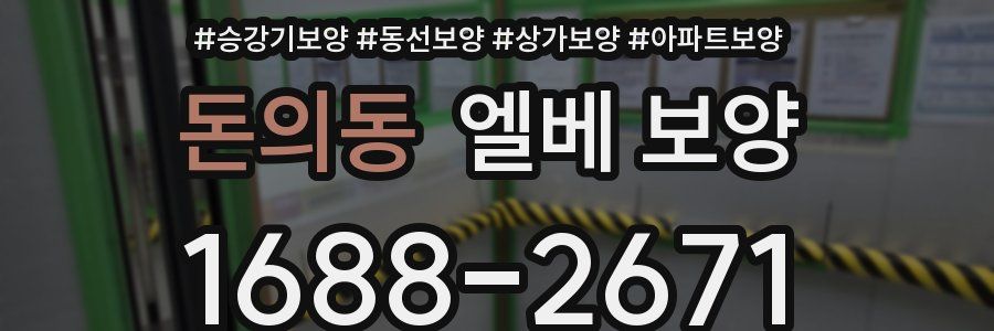 돈의동 엘베 보양