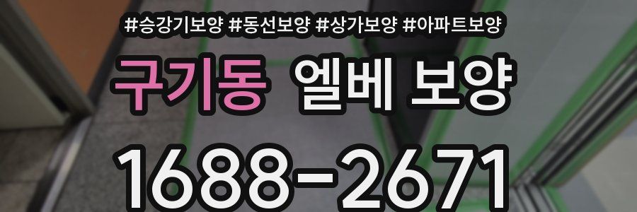 구기동 엘베 보양