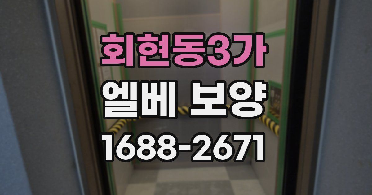 회현동3가 엘베 보양