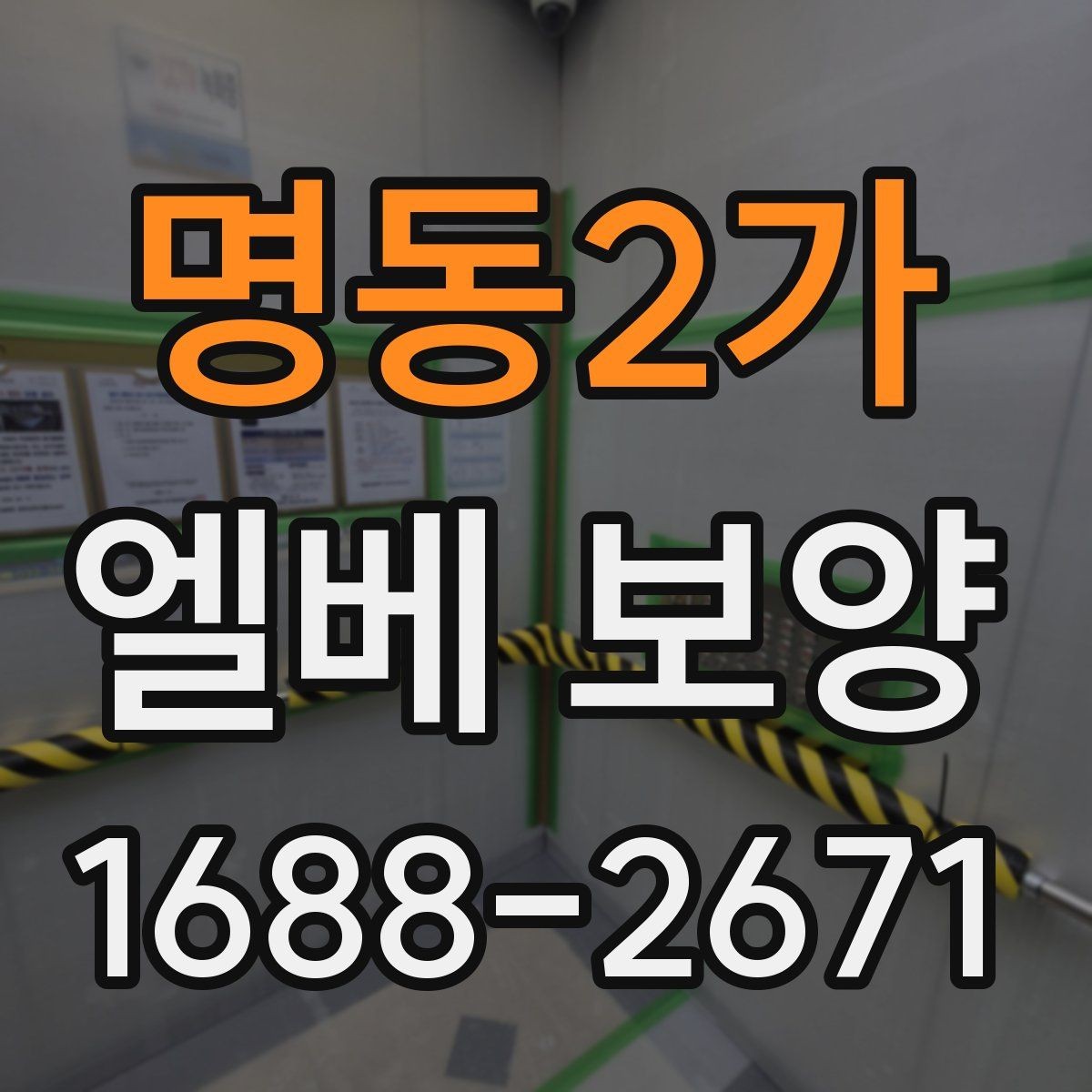 명동2가 엘베 보양 목재 마감면에 맞는 마찰 관리 방법