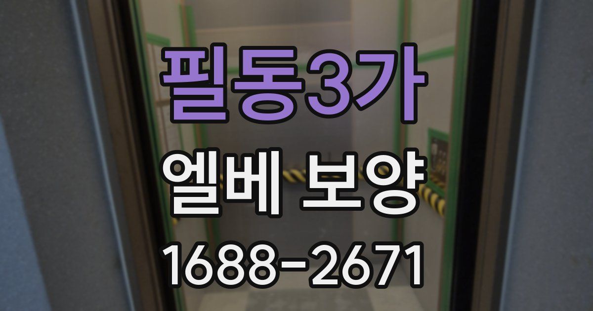 필동3가 엘베 보양
