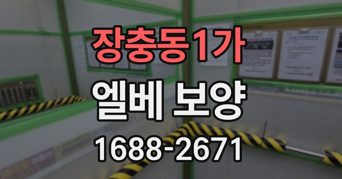 장충동1가 엘베 보양