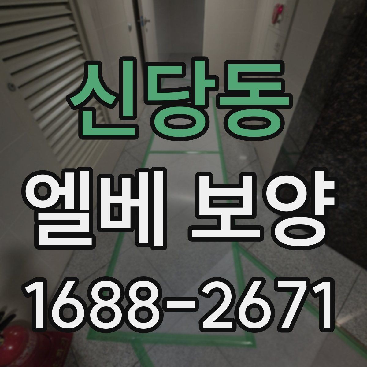 신당동 엘베 보양 공사 분진이 많은 환경에서 청결 유지하기