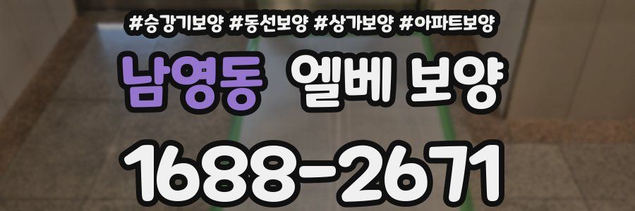 남영동 엘베 보양