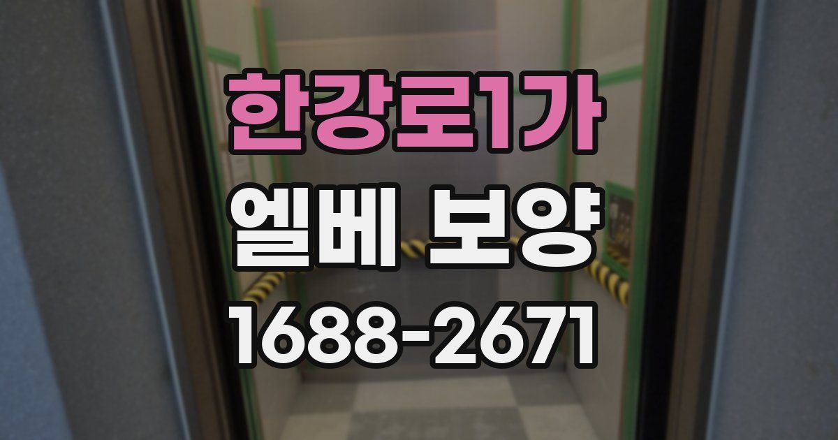 한강로1가 엘베 보양