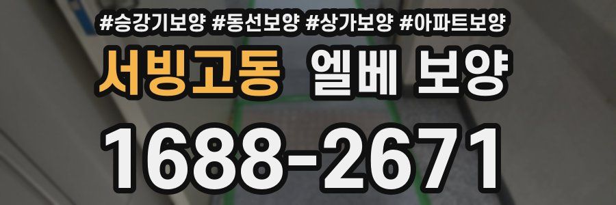 서빙고동 엘베 보양