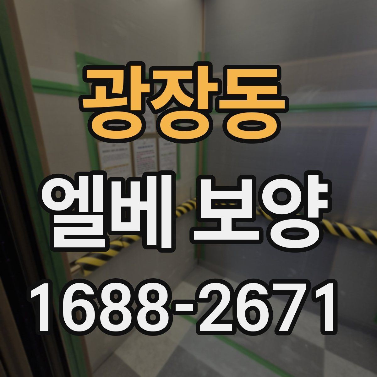 광장동 엘베 보양 내부 벽체 충격을 줄이는 보호 설계