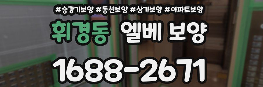 휘경동 엘베 보양