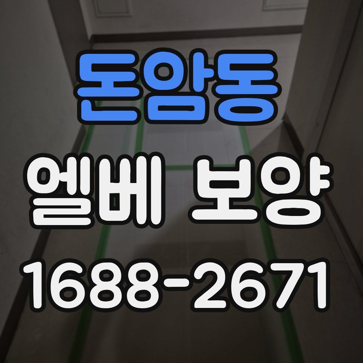 돈암동 엘베 보양 주거용과 상업용 건물 적용 차이 살펴보기